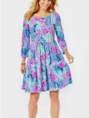 Like NEW! Lilly Pulitzer Geanna Swing Dress